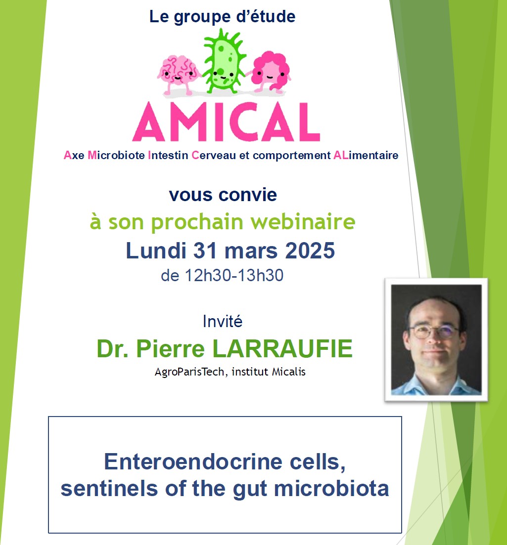 Affiche webinaire AMICAL - 31 mars 2025 - Dr. Pierre LARRAUFIE
