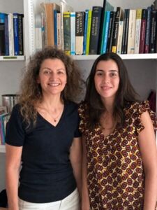 V&eacute;ronique Ferchaud-Roucher, researcher, et Garance Dalix, PhD student  (UMR 1280 PhAN)